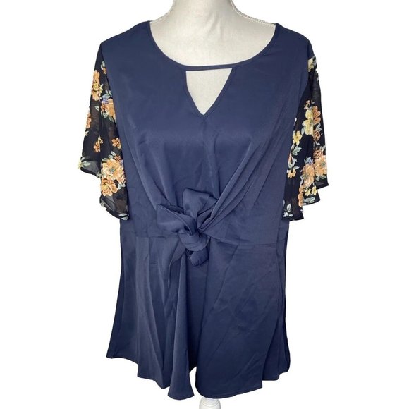 Short Sleeve Natalie Bubble Bunny Blooms